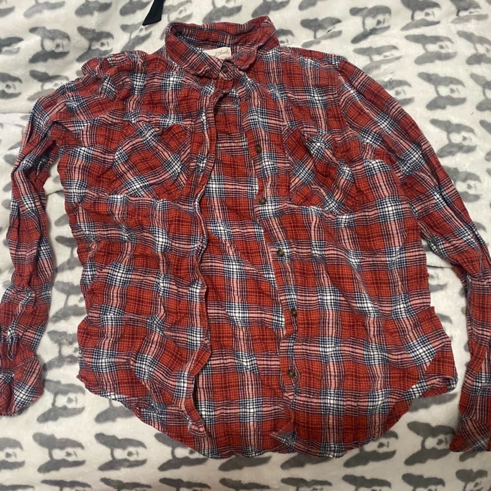 Orange flannel